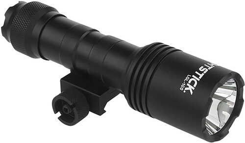 Nightstick Long Gun Light Kit Clear Led 1100 Lumens Black AFALSEdized Aluminum Cr123 Battery