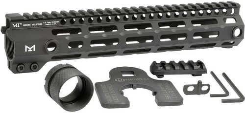 Midwest Industries Mig4M105 Tactical G4M Handguard AR-15 Black Hardcoat AFALSEdized 10.5" 6061-T6 Aluminum M-LOK