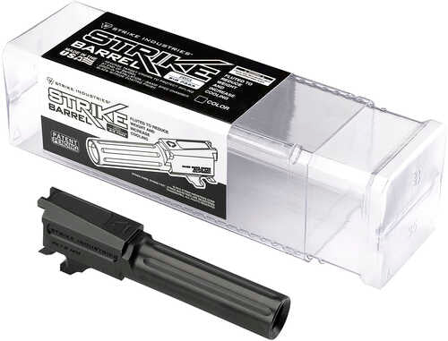Strike Industries Replacement Barrel 9mm Luger 3.10" Fluted Black Nitride For Sig P365