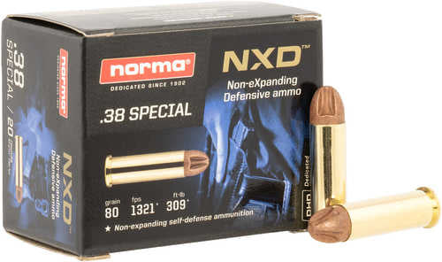 FALSErma Self Defense 38 Special Ammo 38 Grain NXD 20 Rounds