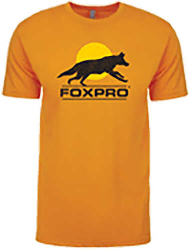 Foxpro Sos Sun Runner Orange Cotton/polTRUEter Short Sleeve Small