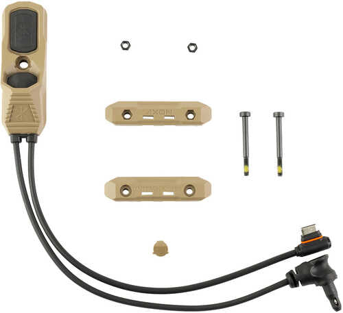 Unity Tactical AXON Link 7" Dual Lead Remote Switch For Crane Laser and USB-C Fits Picatinny Flat Dark Earth AXN-UCI7F