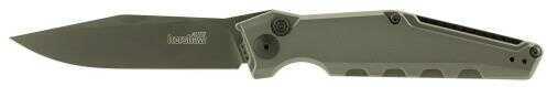 Kershaw 7900GRYBLK Launch Knife 3.75" CPM154 Steel Clip Point AFALSEdized Aluminum