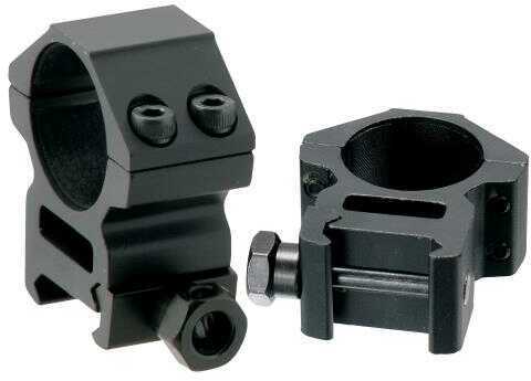 Leapers UTG RGWM-25M4 Medium Profile Ring Set Dia 1" Black Matte AFALSEdized