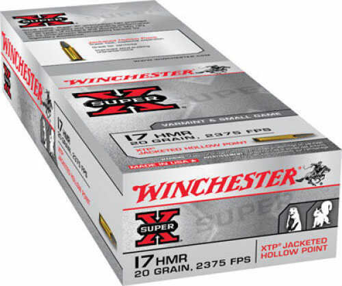 17 HMR 50 Rounds Ammunition Winchester 20 Grain Hollow Point