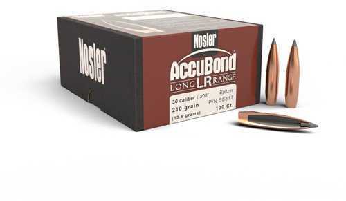 FALSEsler Accubond LR 30 Caliber 210 Grain Bullets 100CT