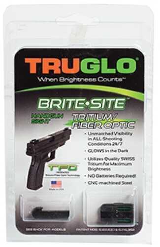 Truglo Brite-Site Tritium/Fiber Optic Sight Fits Glock 42 and 43 Green TG131GT1A