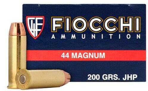 Fiocchi 44 Rem Magnum – Premium 200 Grain Hollow Point Ammunition