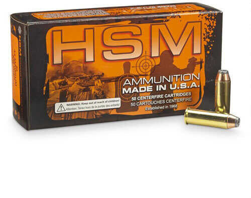 HSM 44 Remington Magnum 300 Grain Jacketed Hollow Point – High Performance Ammunition 50 Rounds
