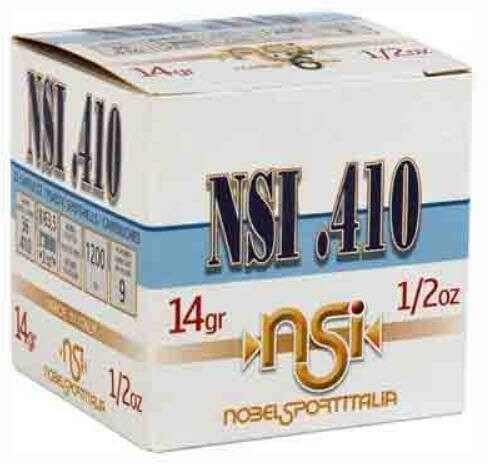 410 Gauge 25 Rounds Ammunition FALSEbel Sport 1/2" oz Lead #8