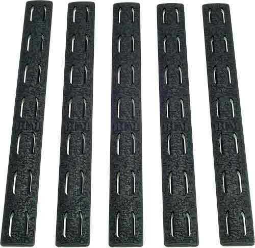 Bravo Company USA BCM KeyMod Rail Panel Kit 5.5-inch Black Pack Md: BCMKMRRPBLK5