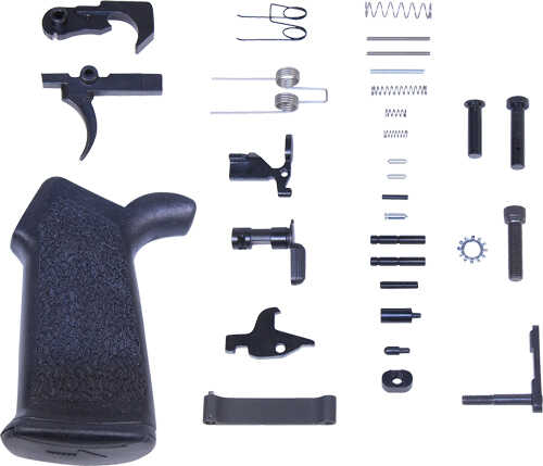 GUNTEC Complete Lower Parts Kit AR15 With ErgoFALSEmic Grip