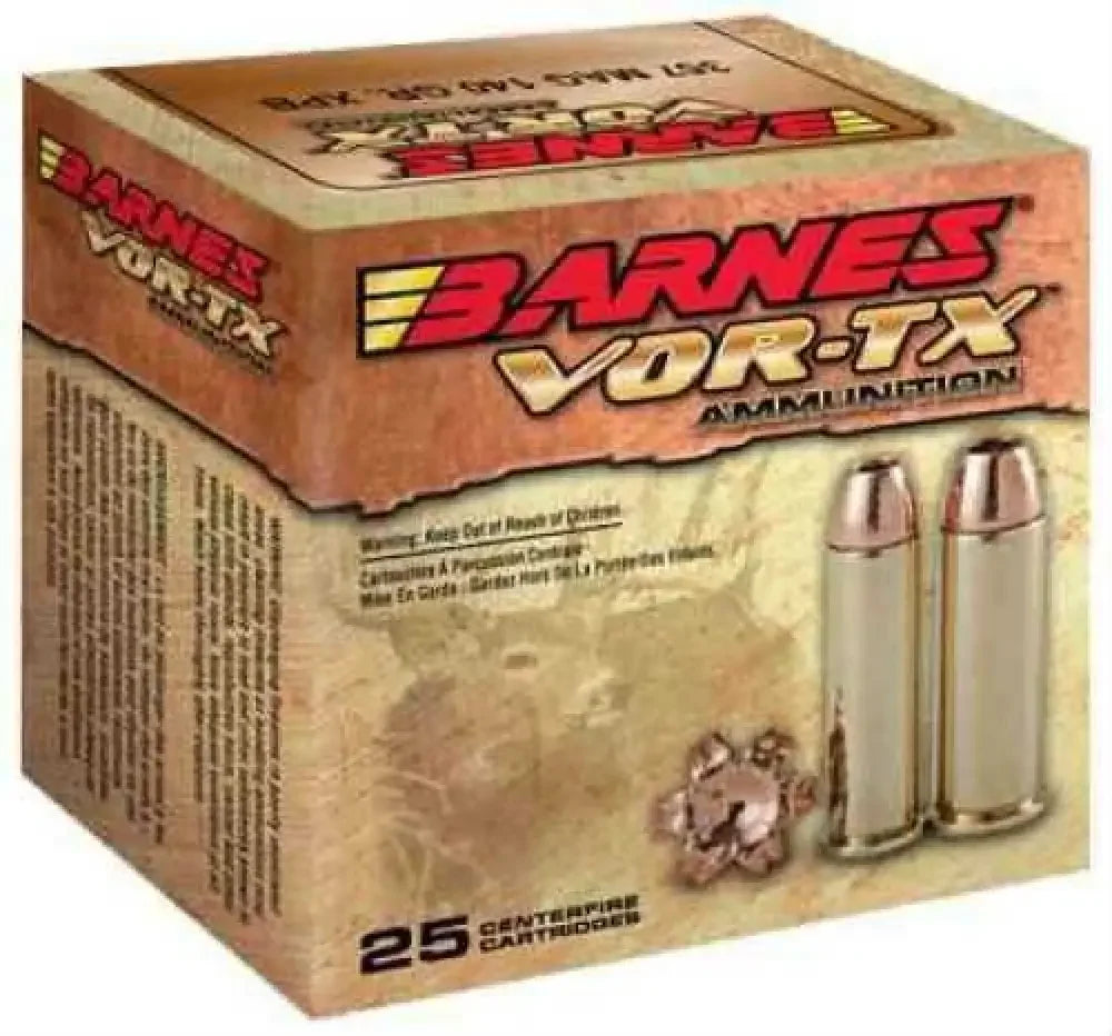 Barnes 357 Magnum 140 Grain Hollow Point Hunting Ammo - Handgun