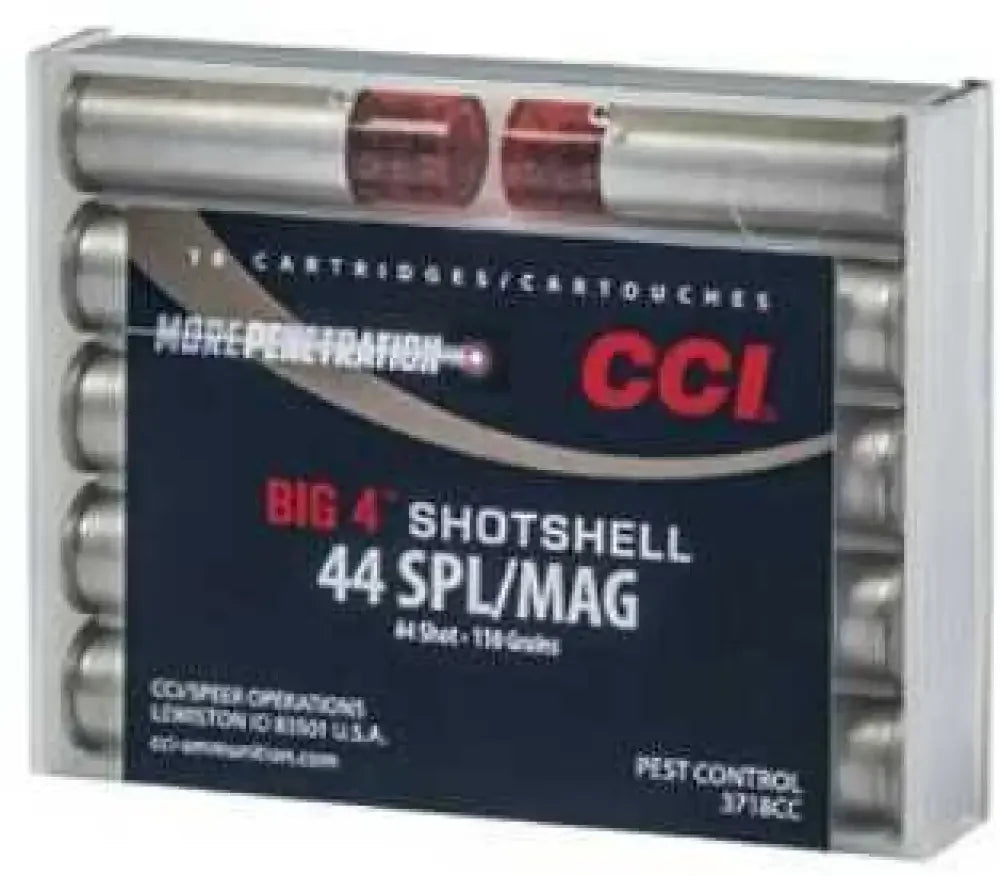 CCI 44 Special Shotshell for small game and pest control, 10 rounds