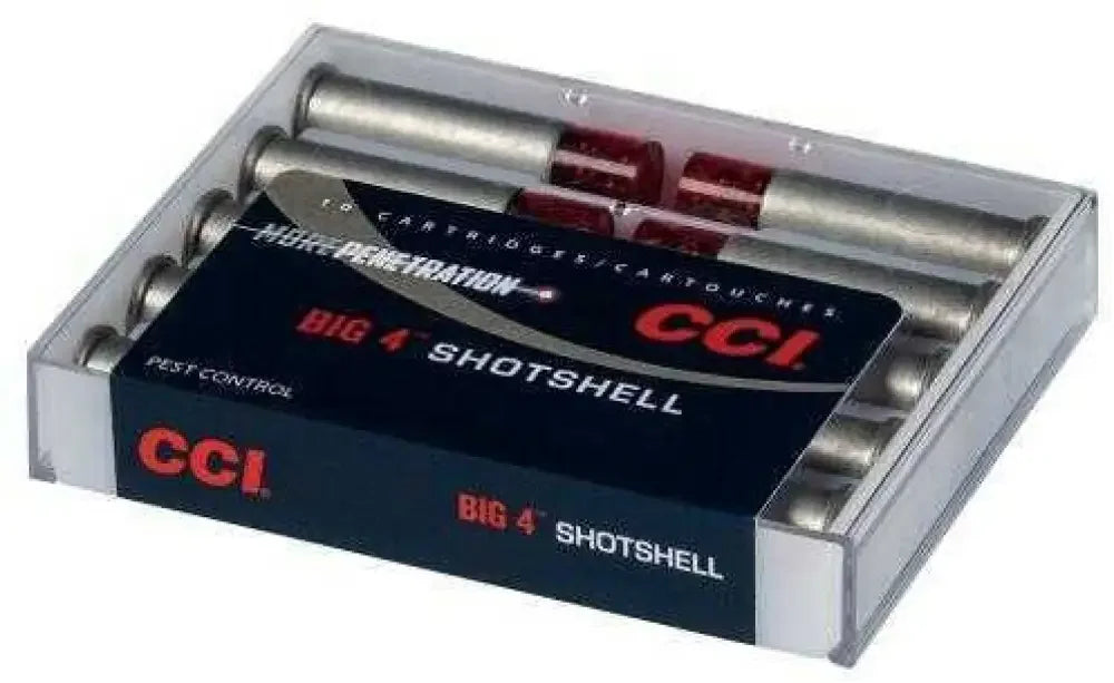 CCI 38 Special Shotshell Ammunition No 4 Shot in clear box