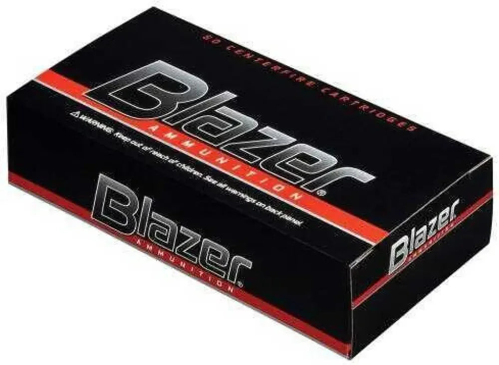 CCI Blazer 40 S&W 180 grain total metal jacket ammo box with 50 cartridges