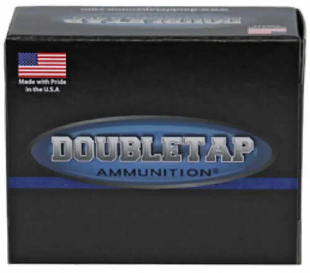 DoubleTap 9mm Luger Plus P ammunition 147 grain FMJ black box