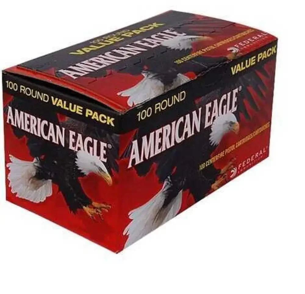 Federal American Eagle 9mm Luger Ammo Unleashed - 115 Grain / Full Metal Jacket - Handgun