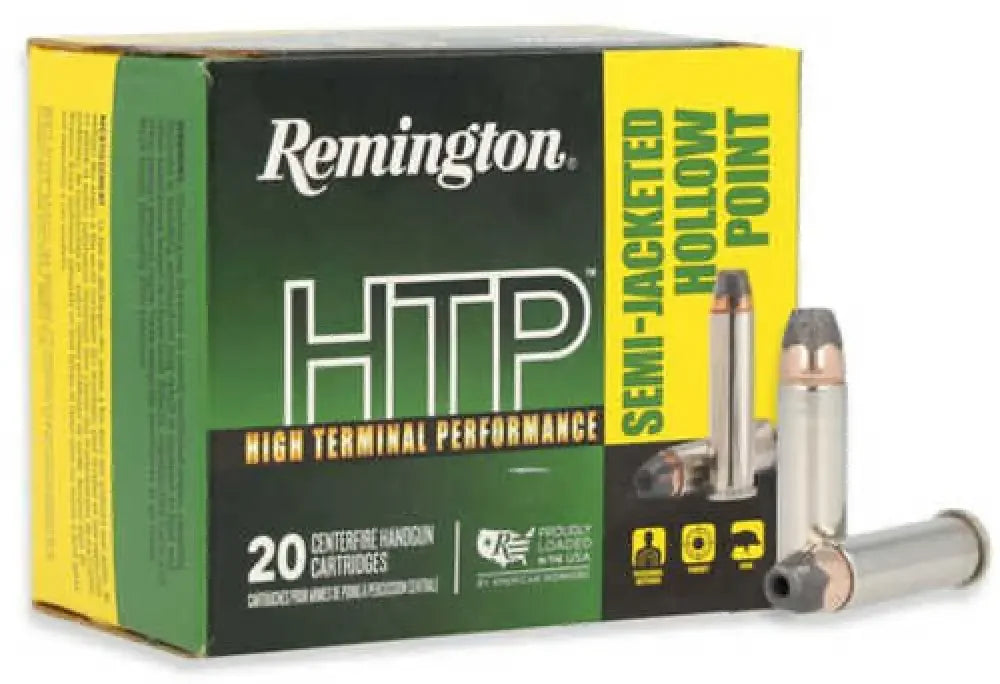 Remington HTP 38 Special +P 110 Gr ammo with high terminal performance