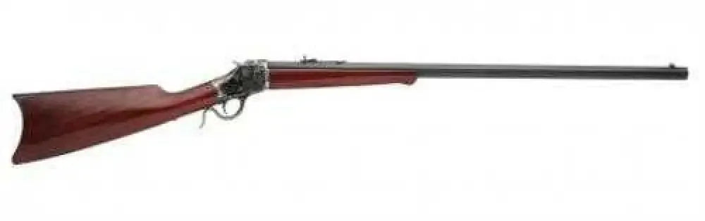 Uberti 1885 High Wall 38-55 Single Shot Walnut Straight Stock Rifle -.38-55 Win. / Single Shot - Rifles