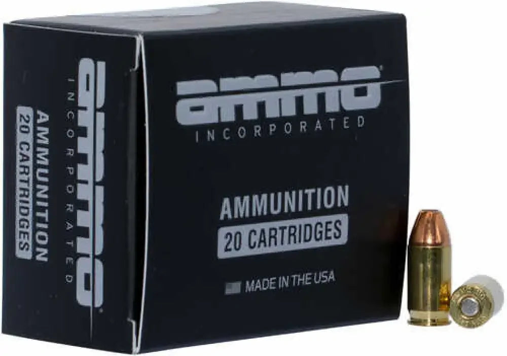 Ammo Inc 380 ACP 90 Grain Jacketed Hollow Point Ammunition