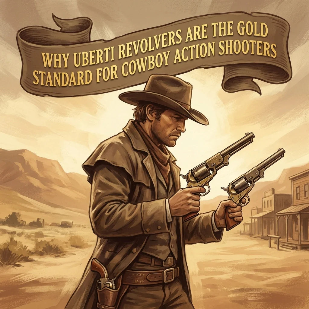 Why Uberti Revolvers Are the Gold Standard for Cowboy Action Shooters