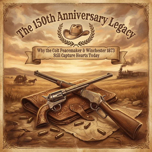 The 150th Anniversary Legacy: Why the Colt Peacemaker and Winchester 1873 Still Capture Hearts Today - Western Gun Store