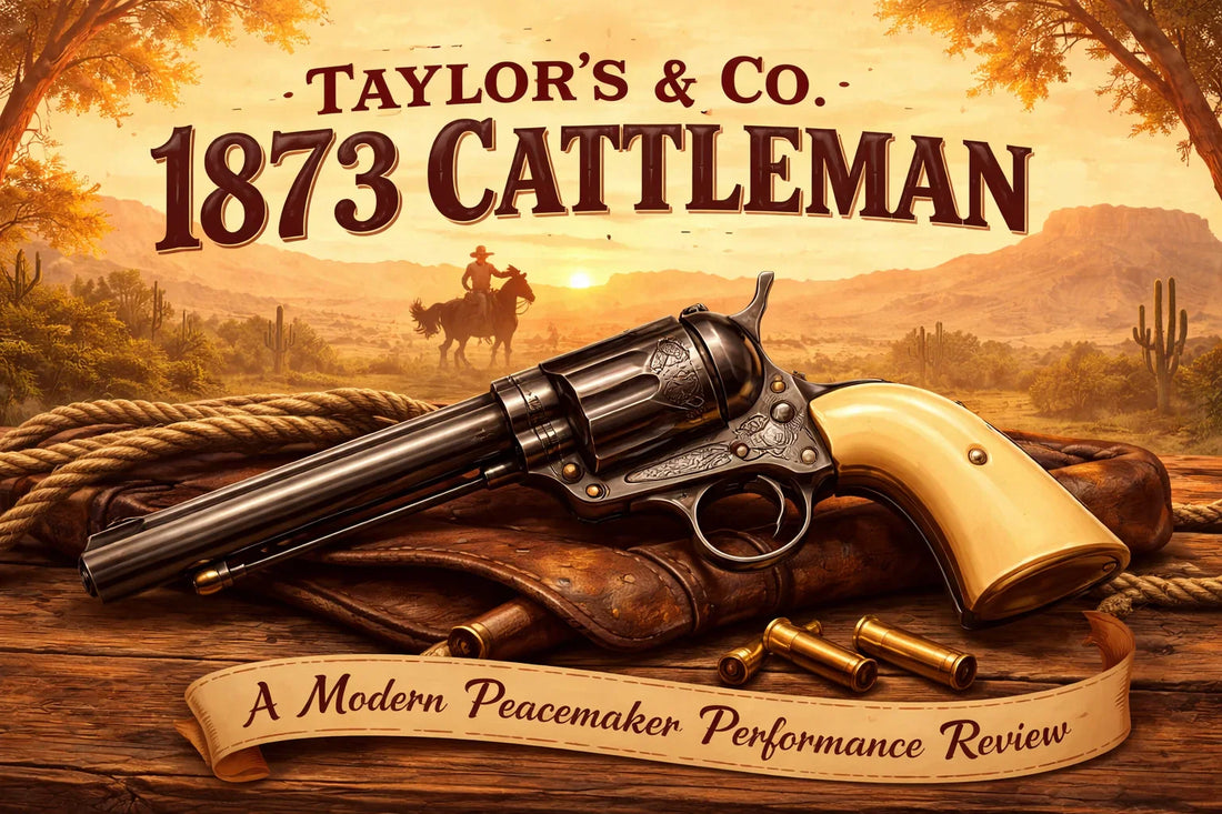 Taylor's &amp; Co. 1873 Cattleman: A Modern Peacemaker Performance Review - Western Gun Store