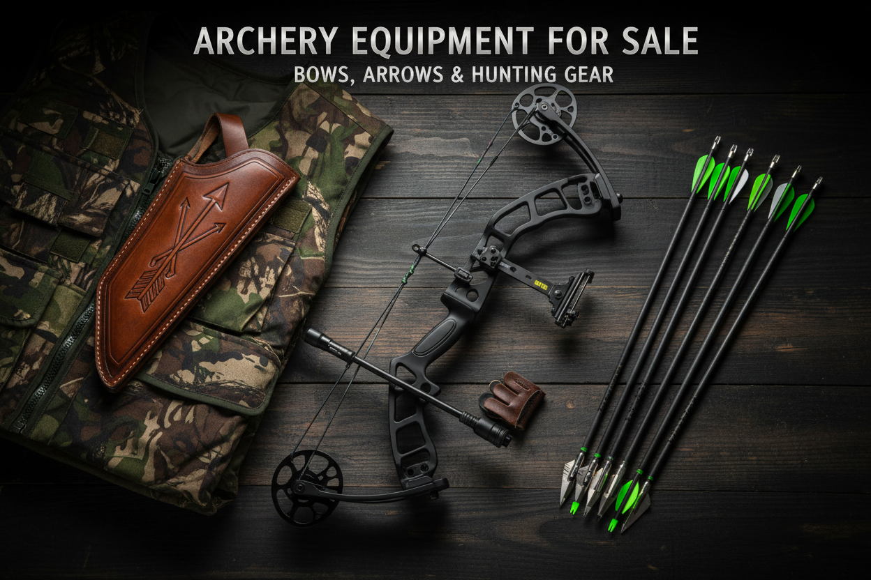 Archery Equipment for Sale – Bows, Arrows & Hunting Gear