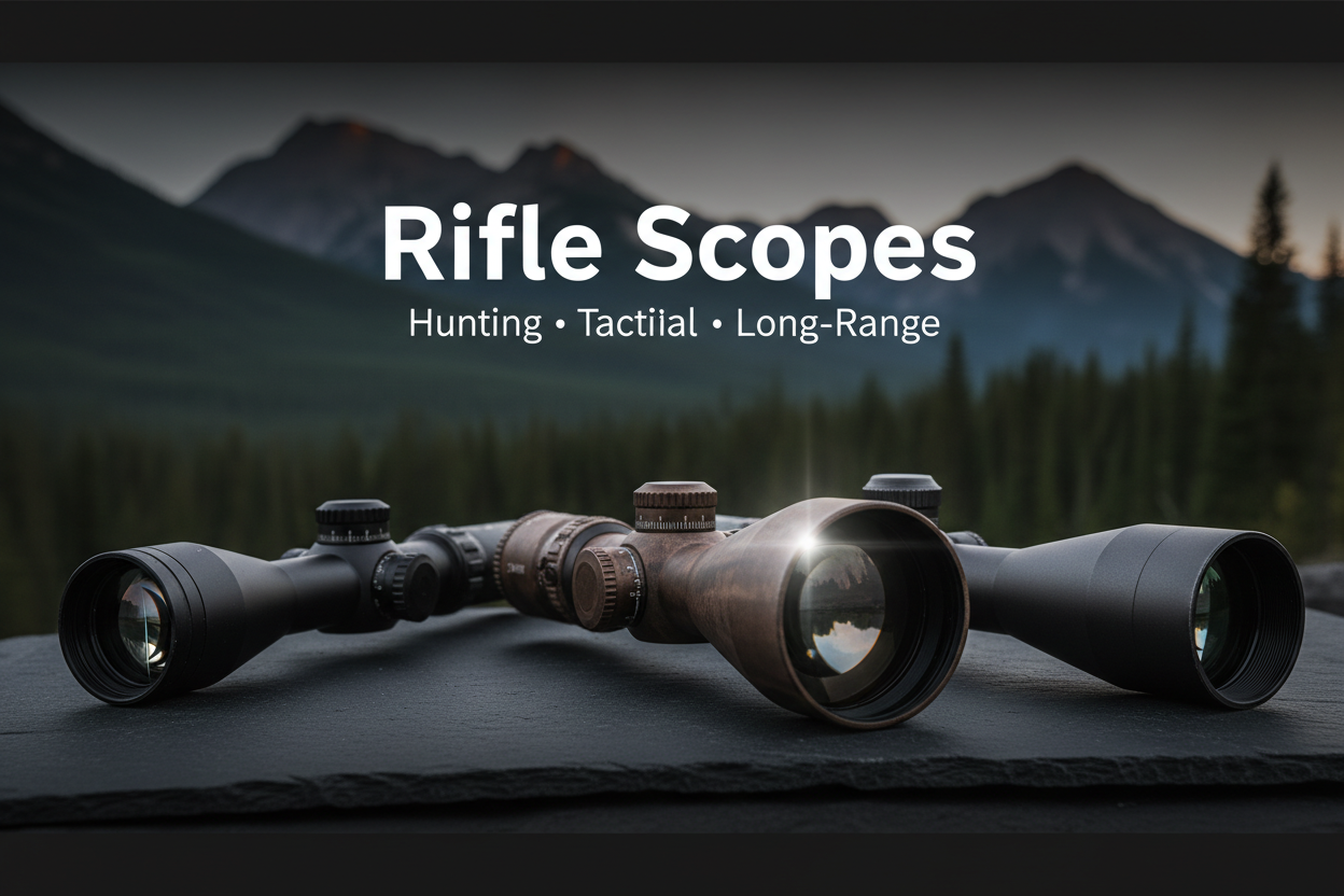 Rifle Scopes for Sale – Hunting, Tactical & Long-Range Optics