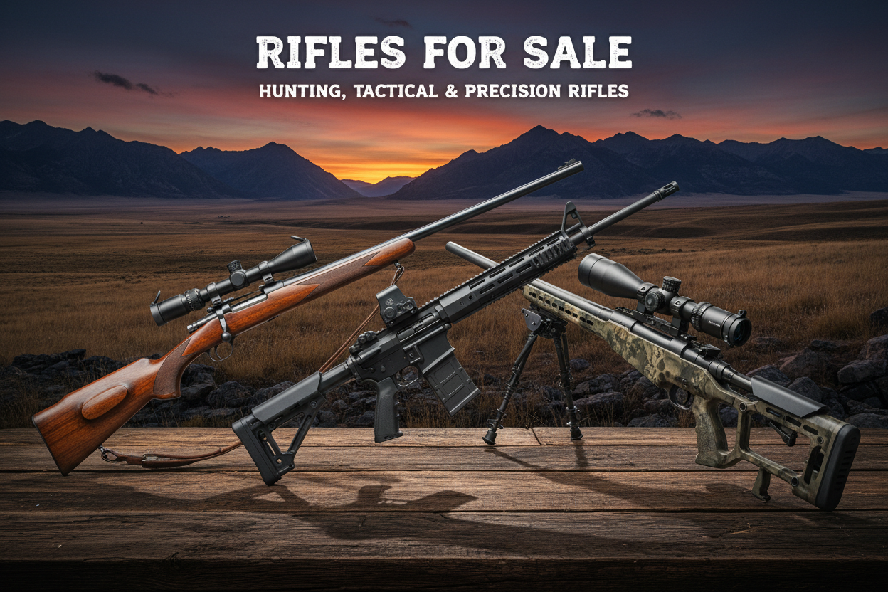 Rifles for Sale – Hunting, Tactical & Precision Rifles