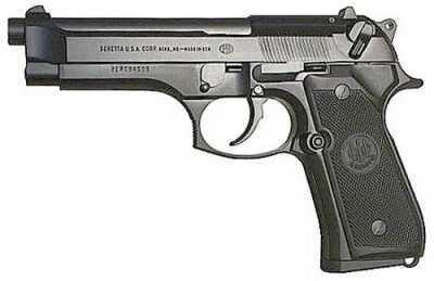 Beretta 92FS 9mm Luger 4.9" Barrel 15 Round Capacity Black Pistol J92F300M