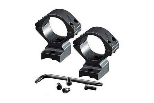 Browning Two-Piece Base/Rings For A-Bolt, Intermediate Height Integral Mounting System, Matte Black Md: 12393
