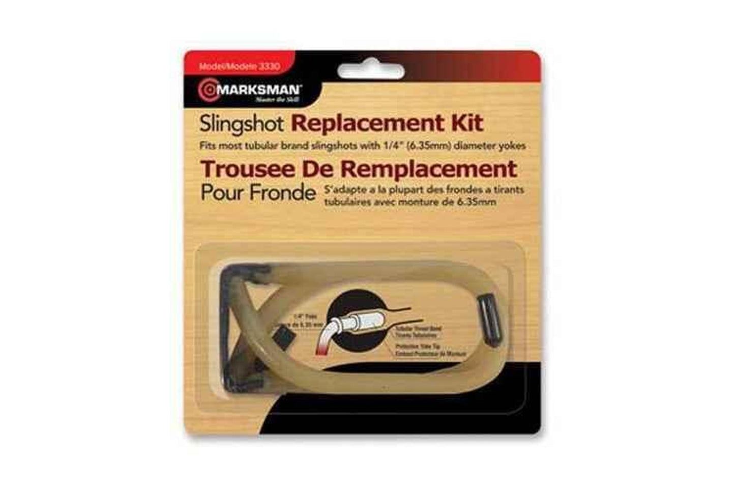 Marksman 3330 Slingshot Replacement Band Kit 6" x 1"
