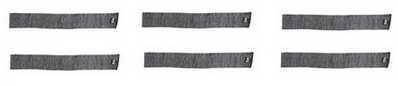 Allen Cases Gun Sock Knit, Gray, 52", Per 6 13160