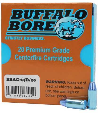 Buffalo Bore 9mm Luger 20 Rounds Ammunition â€“ High Velocity 115 Grain Hollow Point