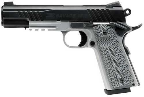 Savage Arms 1911 Government 45 ACP, 5 in barrel, 8 rd capacity, FALSEvak Lo-Mount Tritium sight, black melonite finish