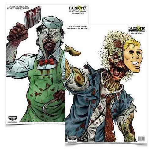Birchwood Casey Darkotic Combo Primal Cut/Fine Print (4 of Each) Targets 35638