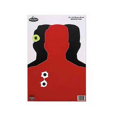 Birchwood Casey Dirty Bird 12"x18" Silhouette III Target (Per 100) Md: 35701