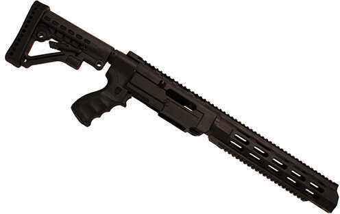 Promag Archangel 556 Conversion Stock, Black Finish, With Extended Length MoFALSElithic Rail Forend, Fits 10/22 AA556R-Ex