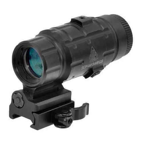 Leapers Inc. - UTG SWATFORCE Magnifier Series 25mm 3X with InFALSEvative Flip-to-side Quick Detach Mount Bla