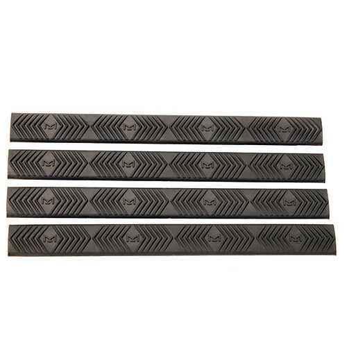 Ergo Grip M-LOK WedgeLok Rail Covers 6 1/4"x5/8" Slot 4 Pack Gray Finish 4332-4PK-GG