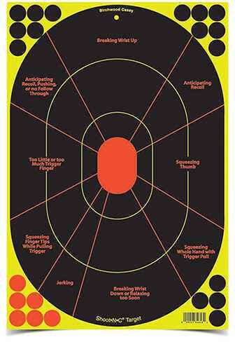 Birchwood Casey Shoot-N-C Targets: Silhouette 12" x 18", Pack Of 5 Md: 34655