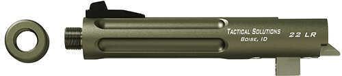 Tactical Solutions Trail-Lite 5 1/2" Threaded Barrel Olive Drab Green Md: Tl5.5TERF-04