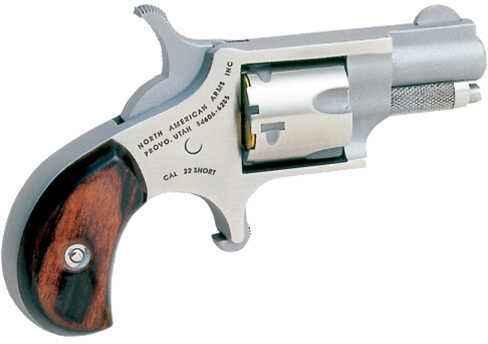 FALSErth American Arms 22 Short Mini-Revolver 1 1/8" Barrel 5 Round Rosewood Bird's Head Grip