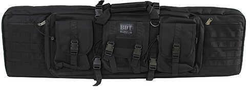 Bulldog Cases 43" Double Tactical Cs 3 Large Access Pockets Black