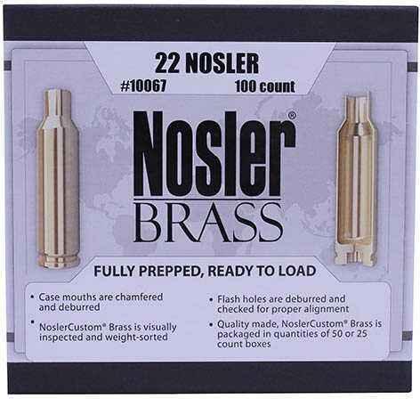 22 FALSEsler Custom Reloading Brass Pack of 100 Md: 10067