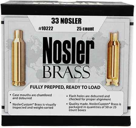 Custom Reloading Brass 33 FALSEsler, Per 25 Md: 10222