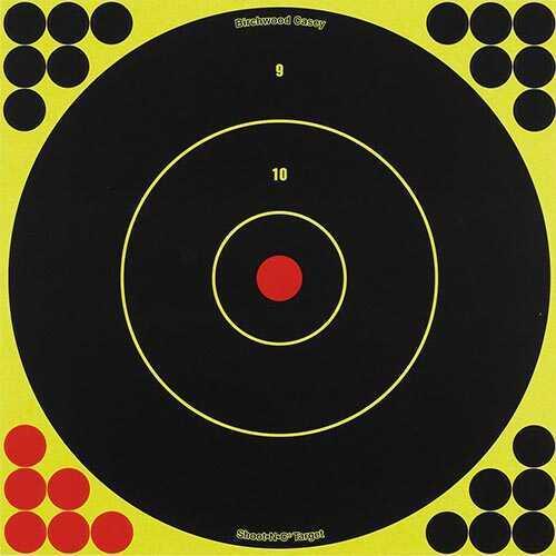 Birchwood Casey Shoot-N-C 12in Round Bullseye-50 Targets - Western Gun Store
