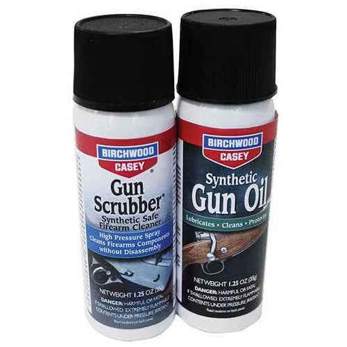 Birchwood Casey BIR 33329 Gun Scrub/Oil 1.25 Combo